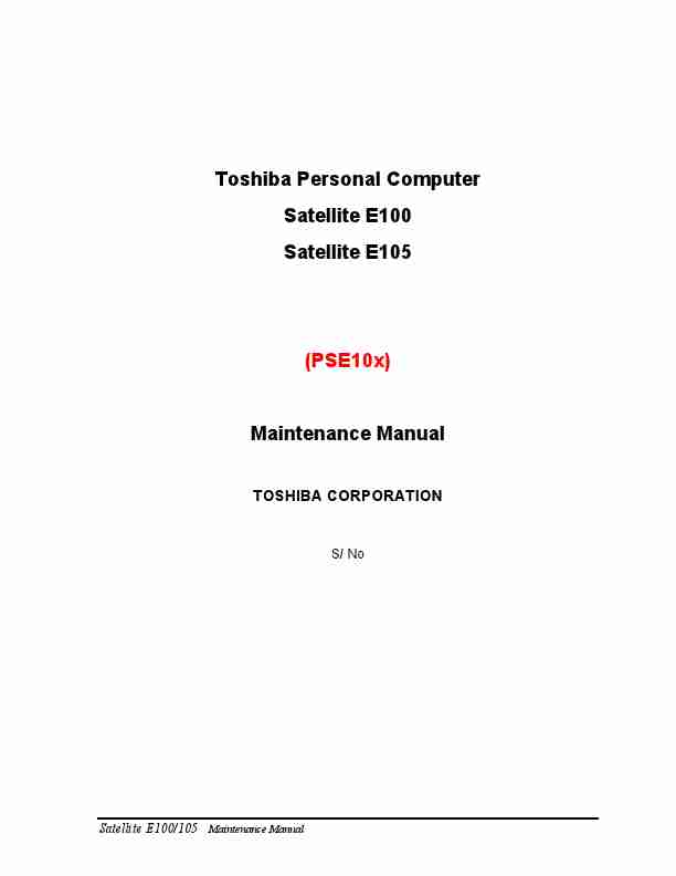 Toshiba Personal Computer SATELLITE E105-page_pdf